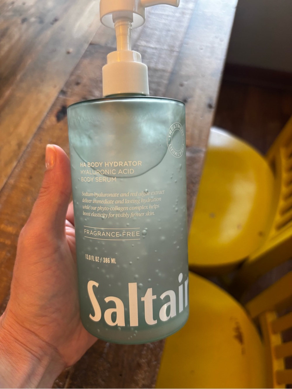 Saltair HA Body Hydrator Hyaluronic Acid Body Serum 13oz ~80% Full 🦋